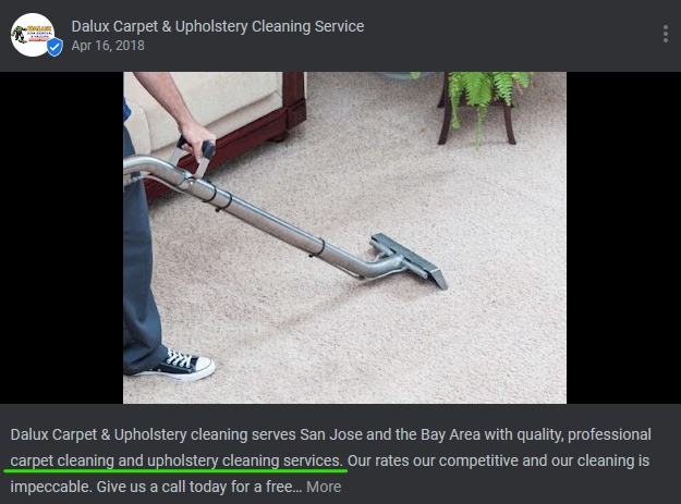 dalux carpet cleaning gmb post